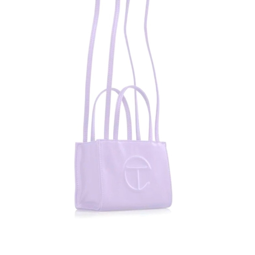 Telfar Lavender Crossbody Bag